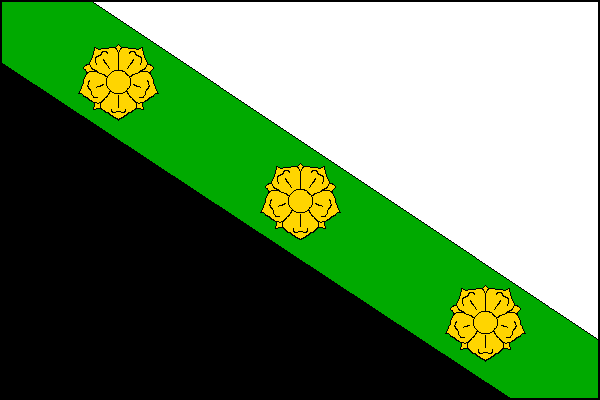 Ledvice - vlajka