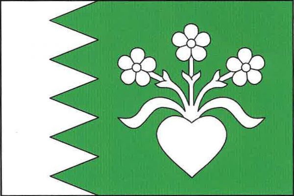 Lesní Jakubov - vlajka