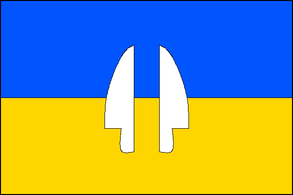 Levínská Olešnice - vlajka