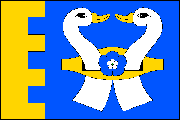 Lhota Rapotina - vlajka