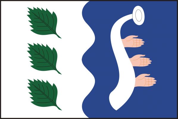 Lhota u Lysic - vlajka