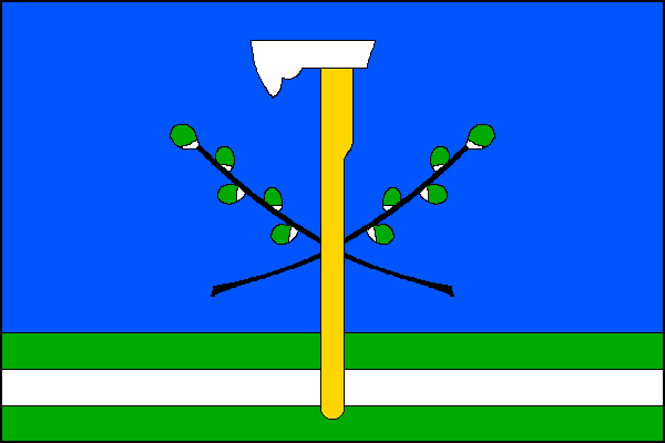 Lhota u Vsetína - vlajka