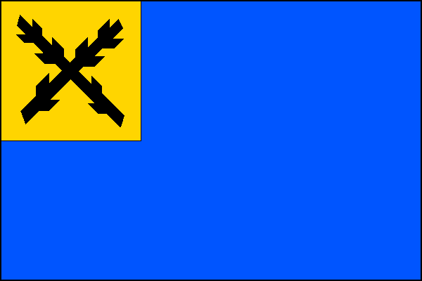 Liběšice - vlajka