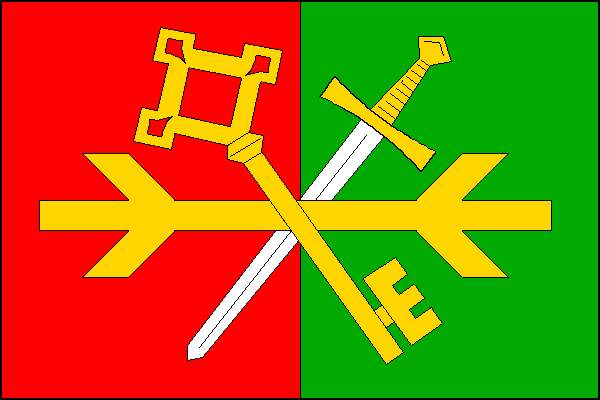 Libkov - vlajka