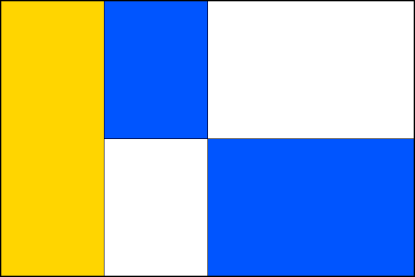 Libochovany - vlajka