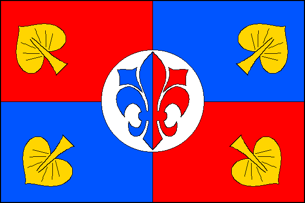Lipová - vlajka