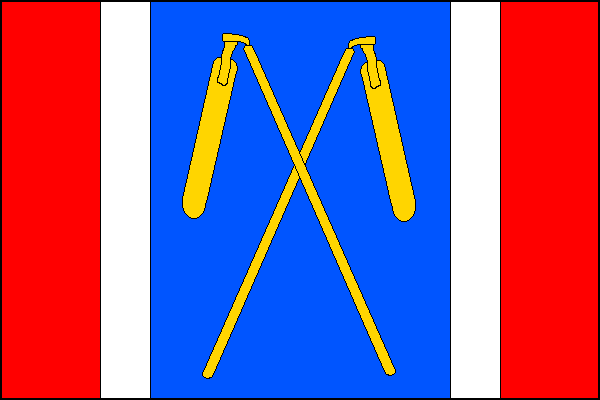 Líšnice - vlajka