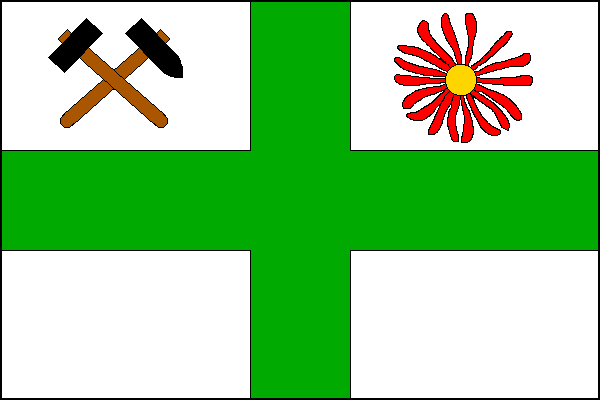 Lomnice - vlajka