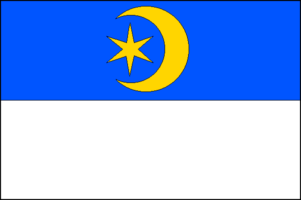 Louny - vlajka
