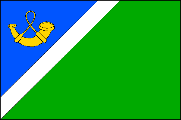 Lovčice - vlajka