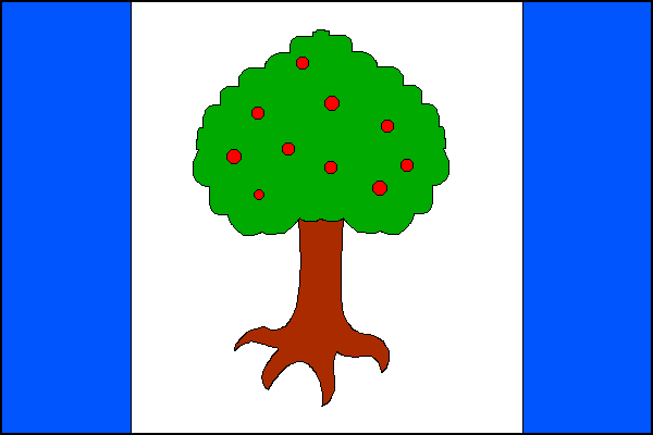 Luhačovice - vlajka