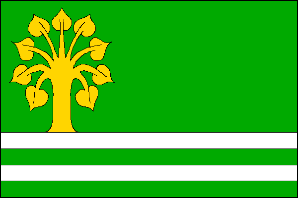 Lužec nad Cidlinou - vlajka