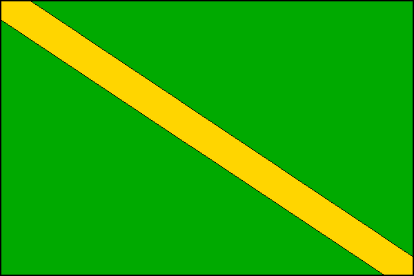 Lužec nad Vltavou - vlajka