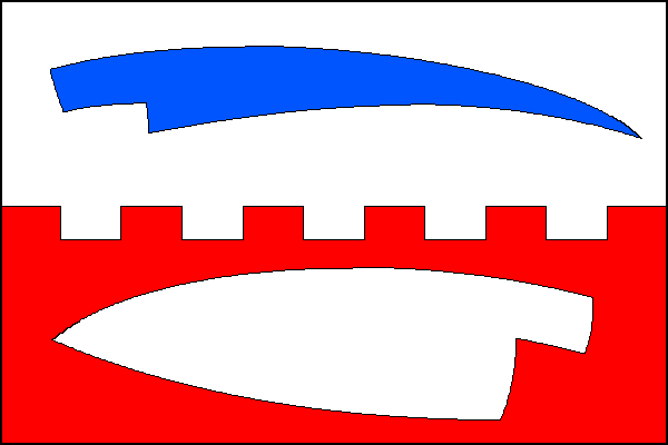 Majetín - vlajka