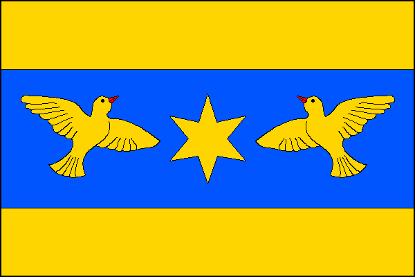 Malé Hradisko - vlajka