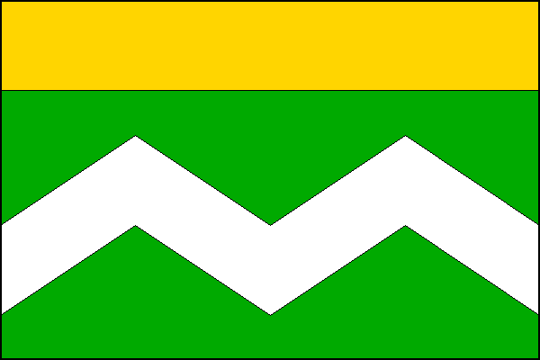 Merklín - vlajka