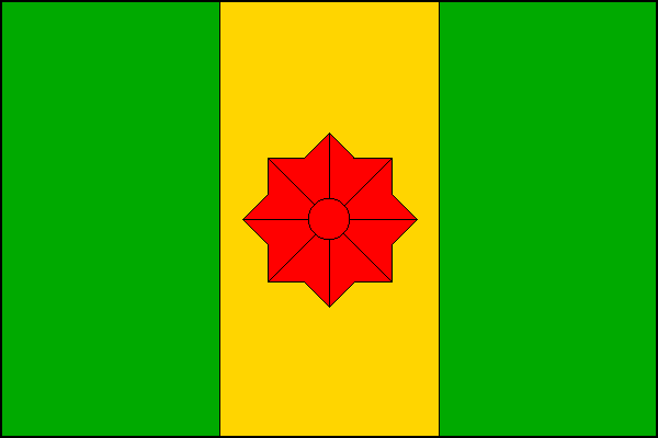 Měrunice - vlajka