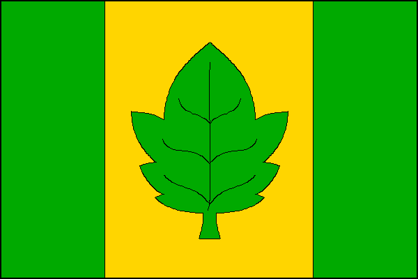 Město Albrechtice - vlajka