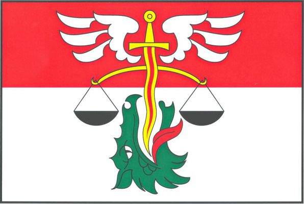 Michalovice - vlajka