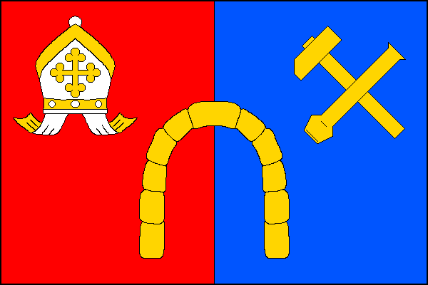 Mikulovice - vlajka