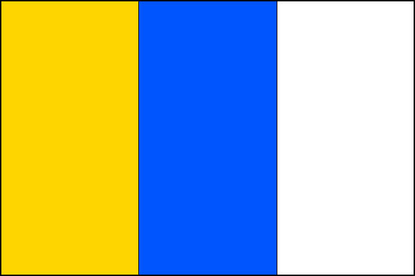 Milešov - vlajka