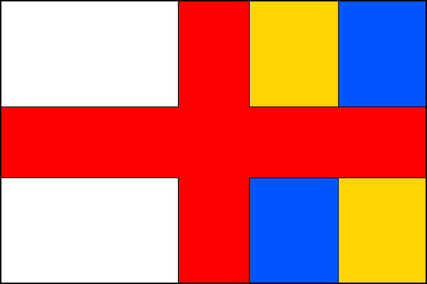 Miletín - vlajka