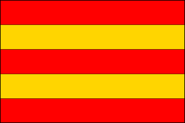 Milevsko - vlajka