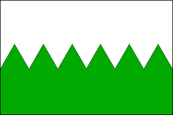 Milovice - vlajka