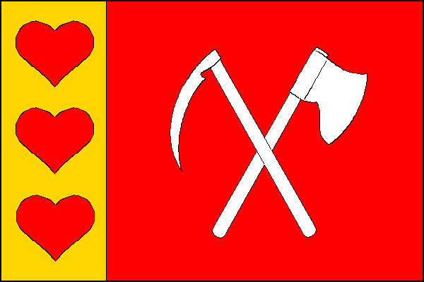 Moravice - vlajka