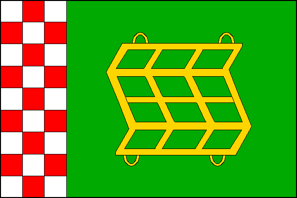 Moravské Málkovice - vlajka