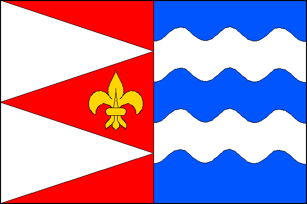 Mostkovice - vlajka