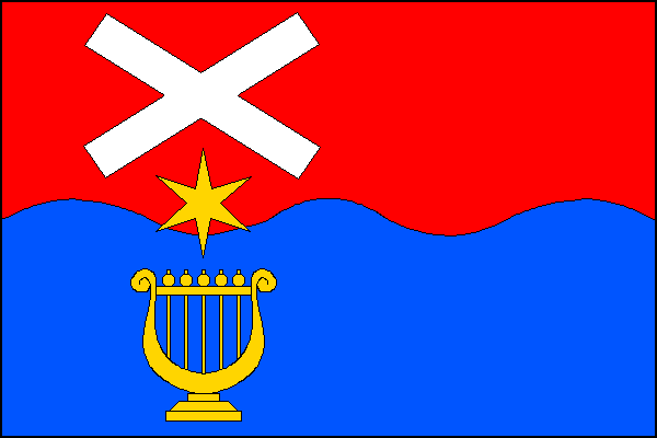 Nelahozeves - vlajka