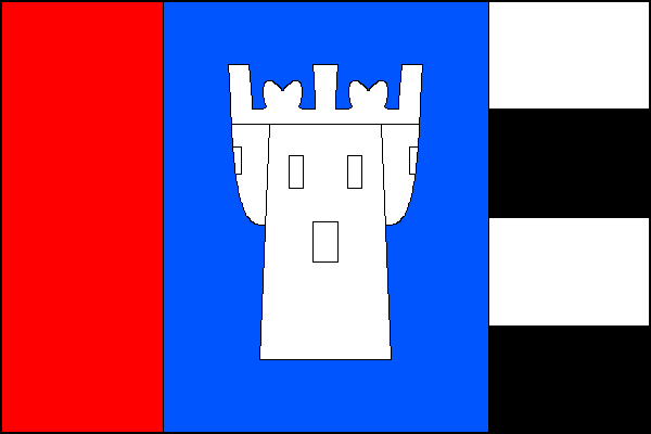 Nesovice - vlajka