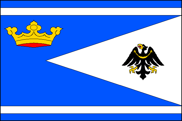 Netín - vlajka