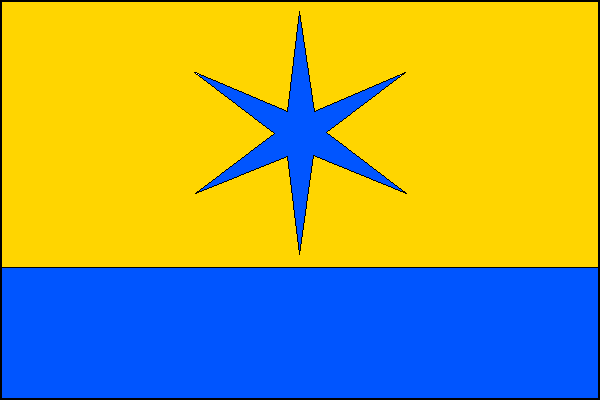 Nová Ves - vlajka