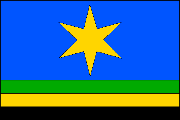 Nové Hrady - vlajka