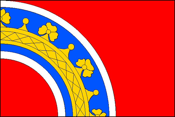 Nový Oldřichov - vlajka