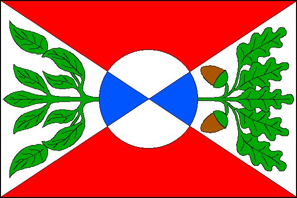 Okrouhlá - vlajka