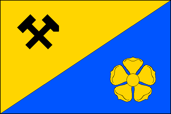 Okrouhlá Radouň - vlajka