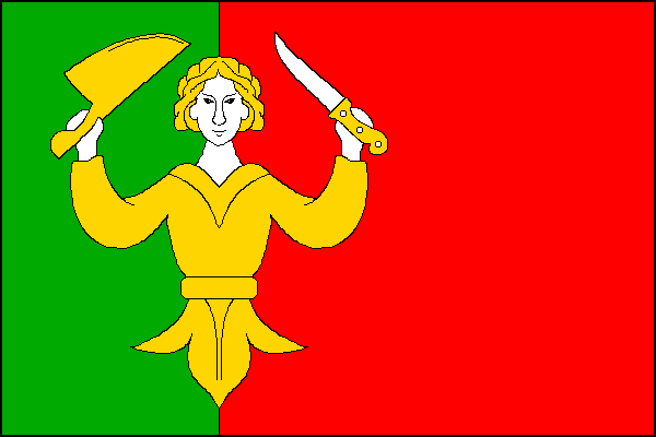 Olbramice - vlajka