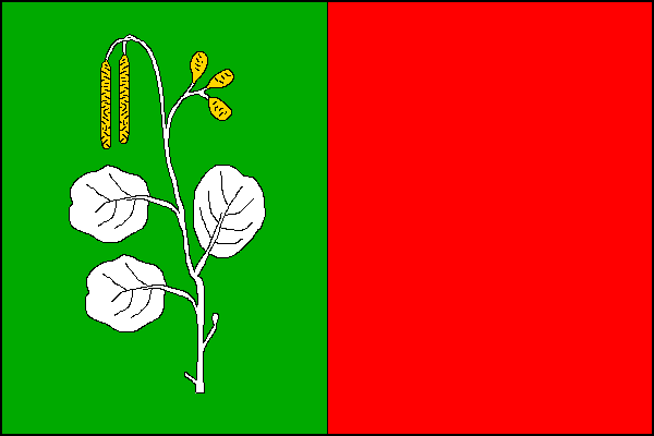 Olšany - vlajka