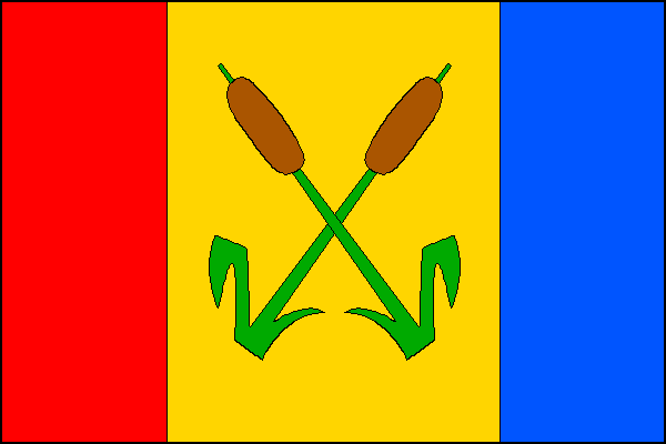 Osek nad Bečvou - vlajka