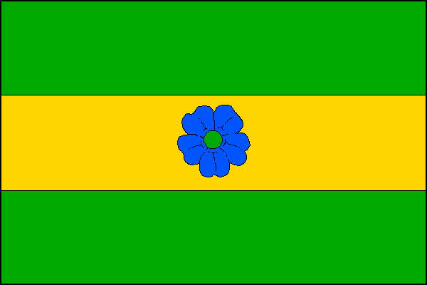 Osíčko - vlajka
