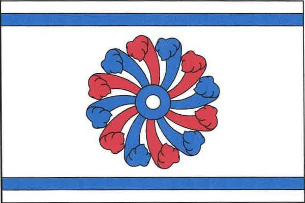 Ostředek - vlajka