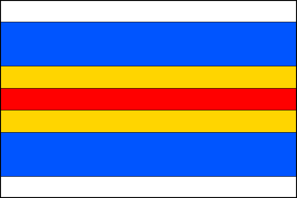 Ostrožská Nová Ves - vlajka