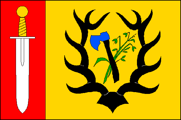 Ovesné Kladruby - vlajka