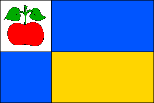 Pěnčín - vlajka