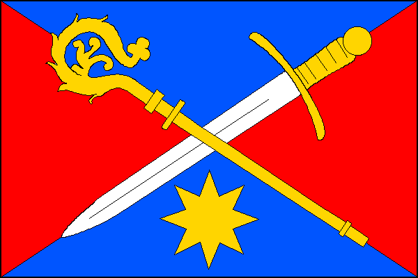 Pitín - vlajka