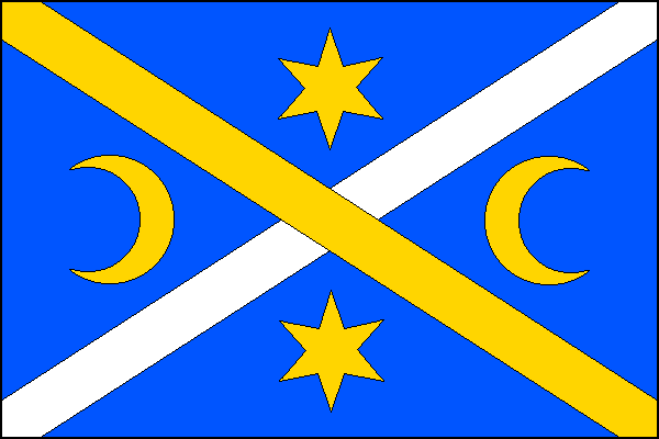 Podbřežice - vlajka