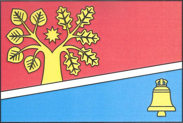 Poštovice - vlajka